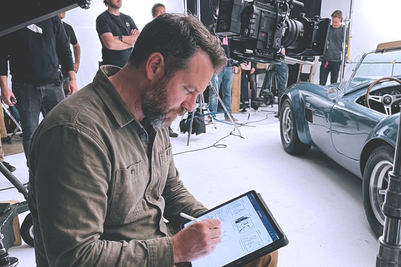 Commercial director pitching